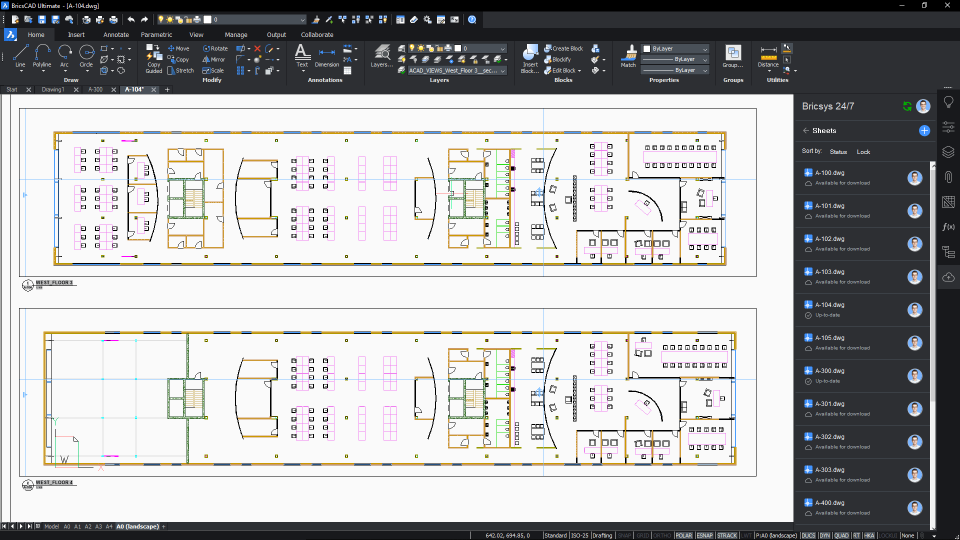 BricsCAD подбор