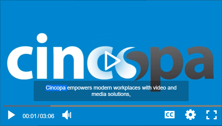Cincopa ПО