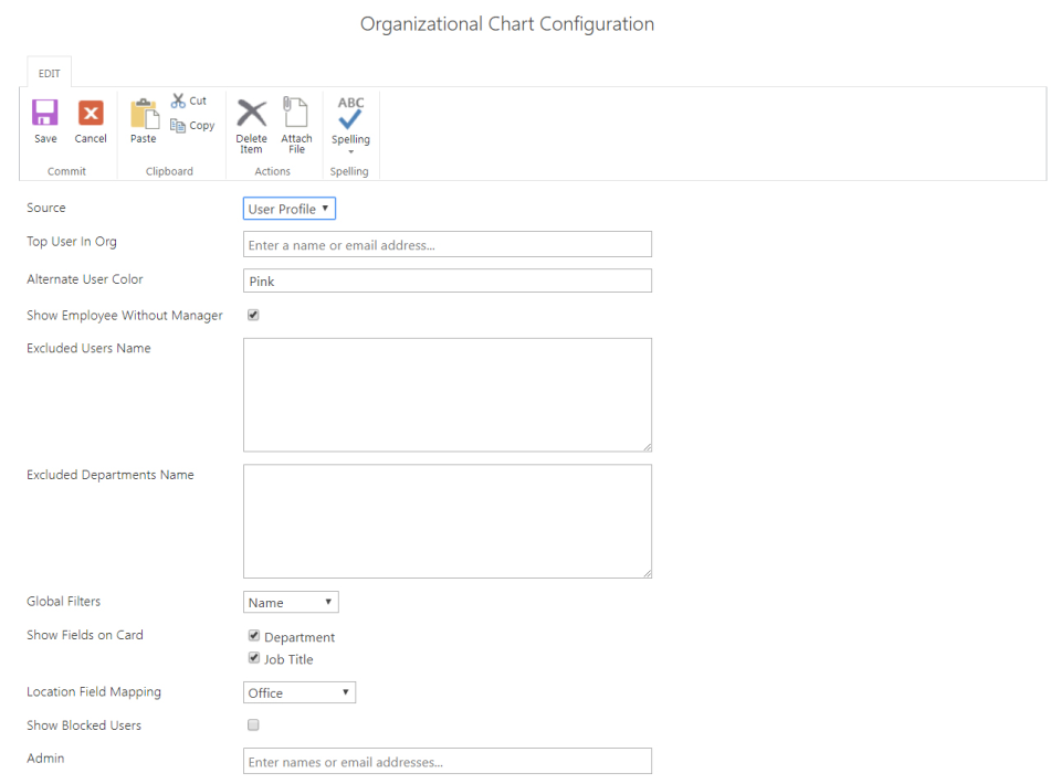 Organizational Chart программа