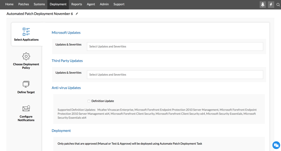 Patch Manager Plus ПО