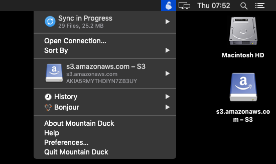 Mountain Duck программа