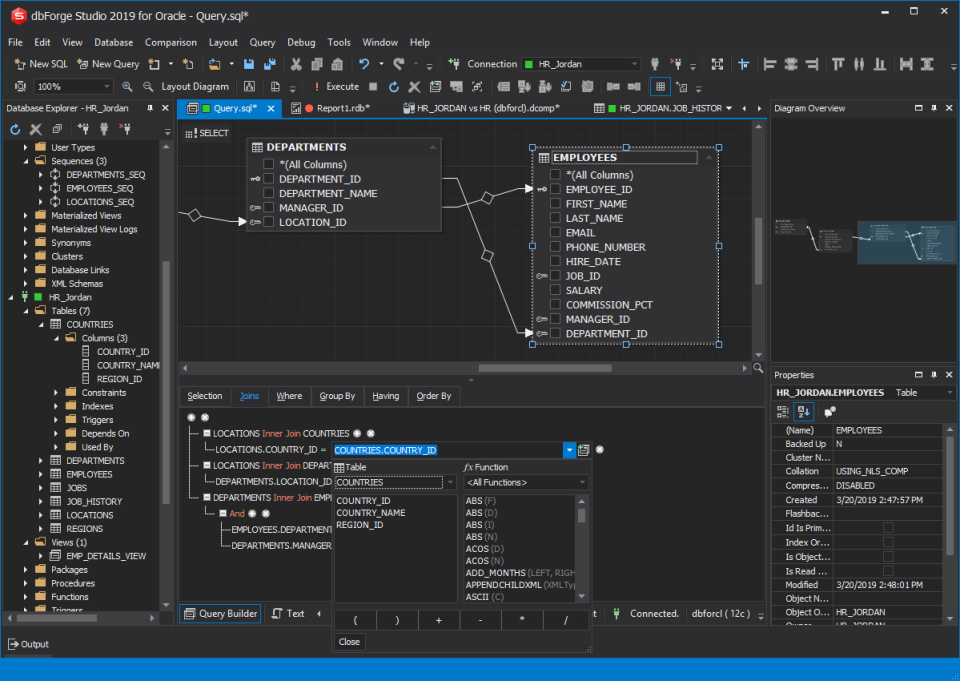 dbForge Studio ПО