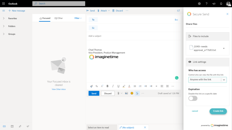 ImagineTime характеристики