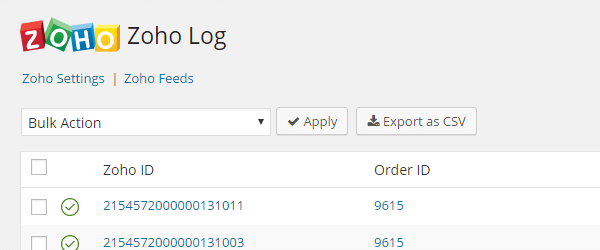 Woocommerce Zoho Plugin характеристики