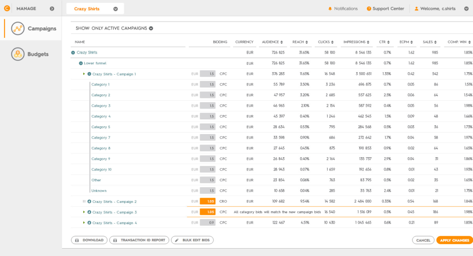 Criteo Dynamic Retargeting ПО