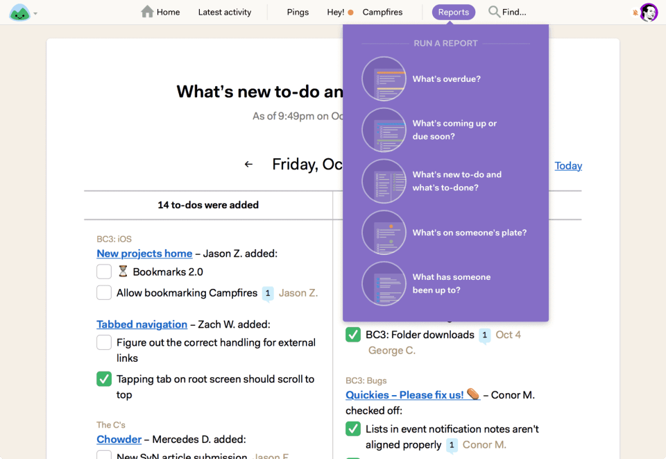 Basecamp подбор