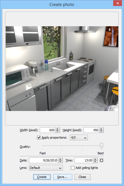 Sweet Home 3D подбор