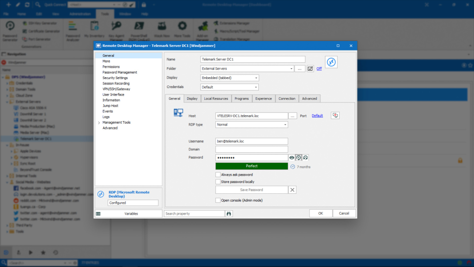 Remote Desktop Manager характеристики