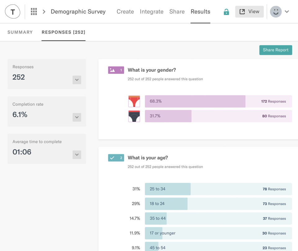Typeform ПО