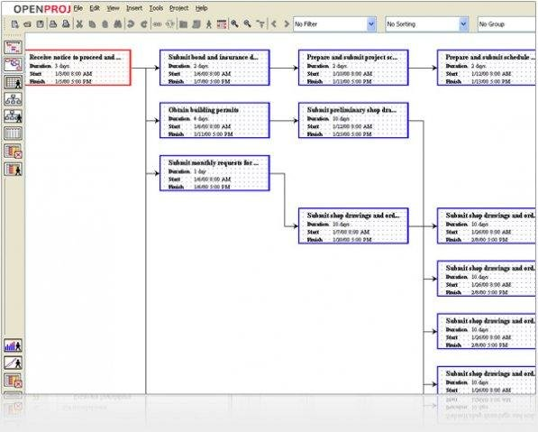 OpenProj отзывы