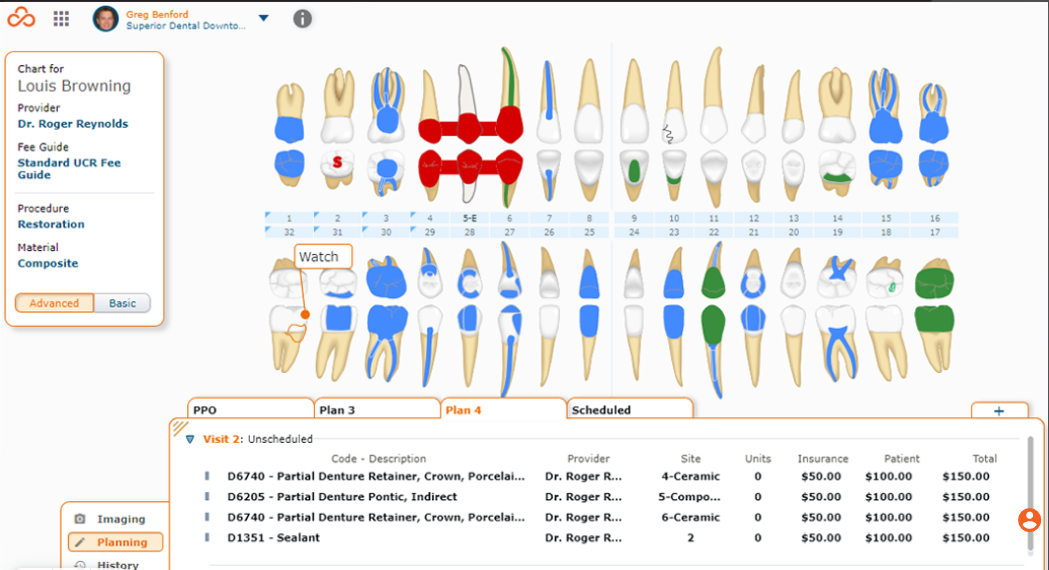 Curve Dental программа