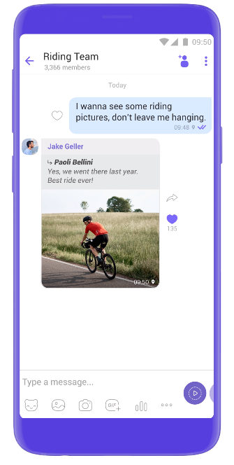 Viber характеристики