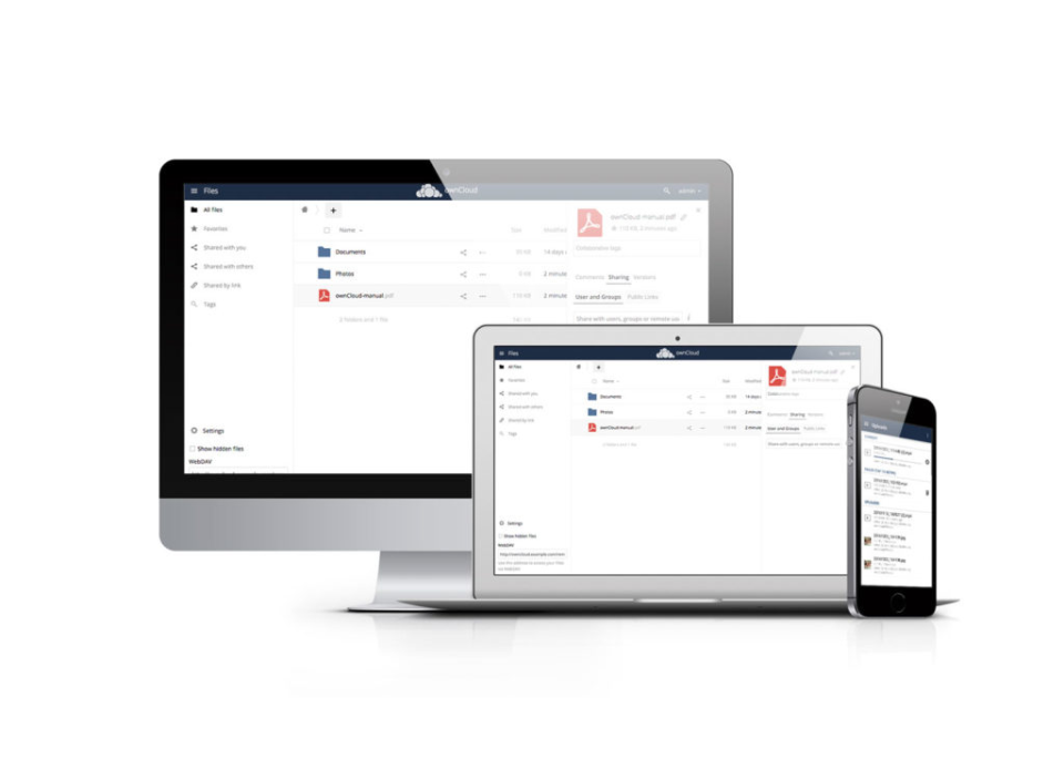 ownCloud характеристики