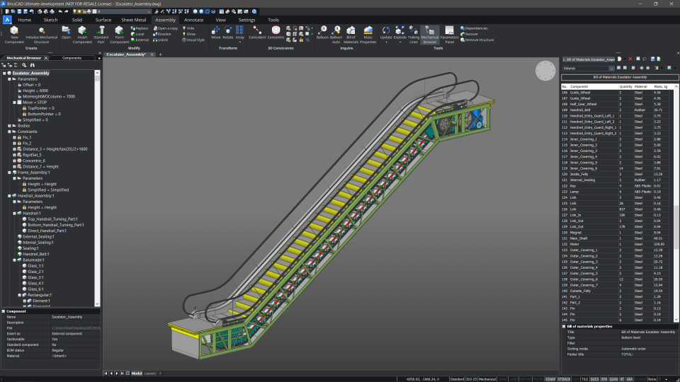 BricsCAD характеристики