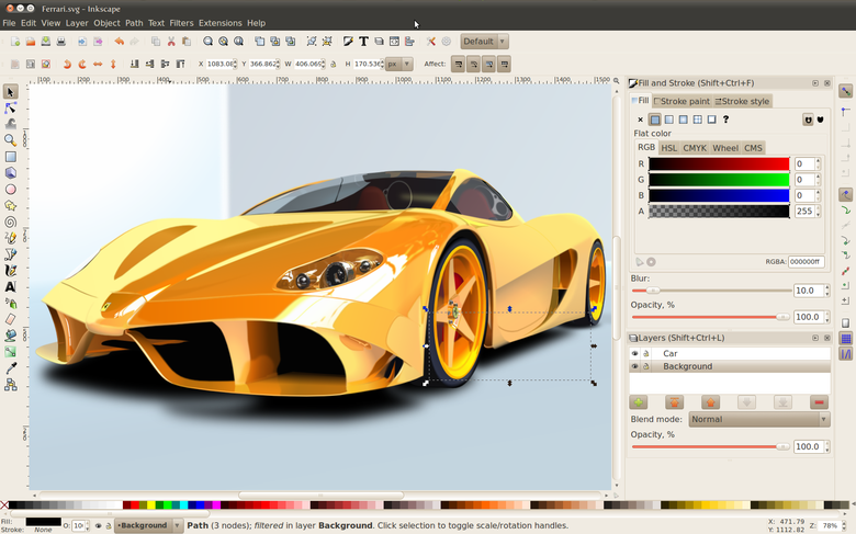 Inkscape подбор