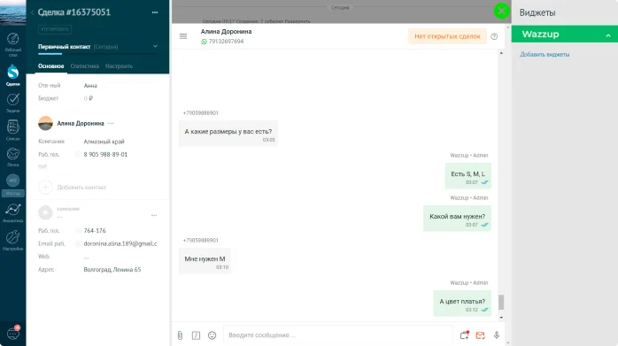 Wazzup программа