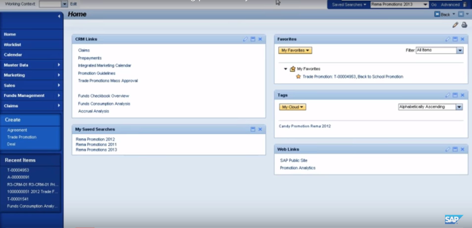 SAP Trade Promotion Management ПО