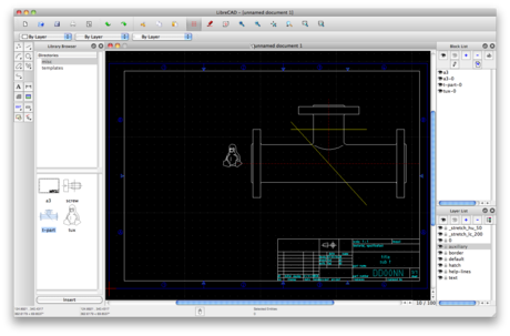 LibreCAD программа