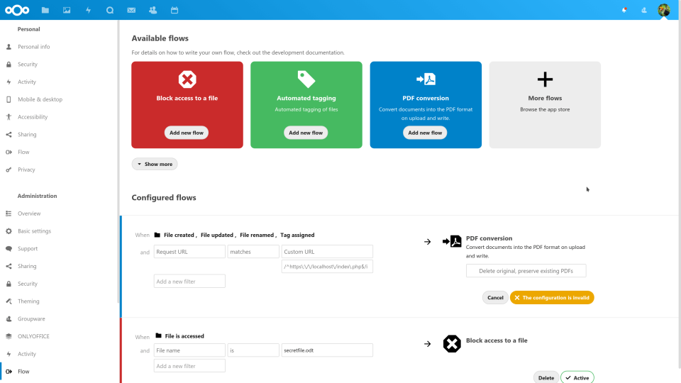 Nextcloud ПО