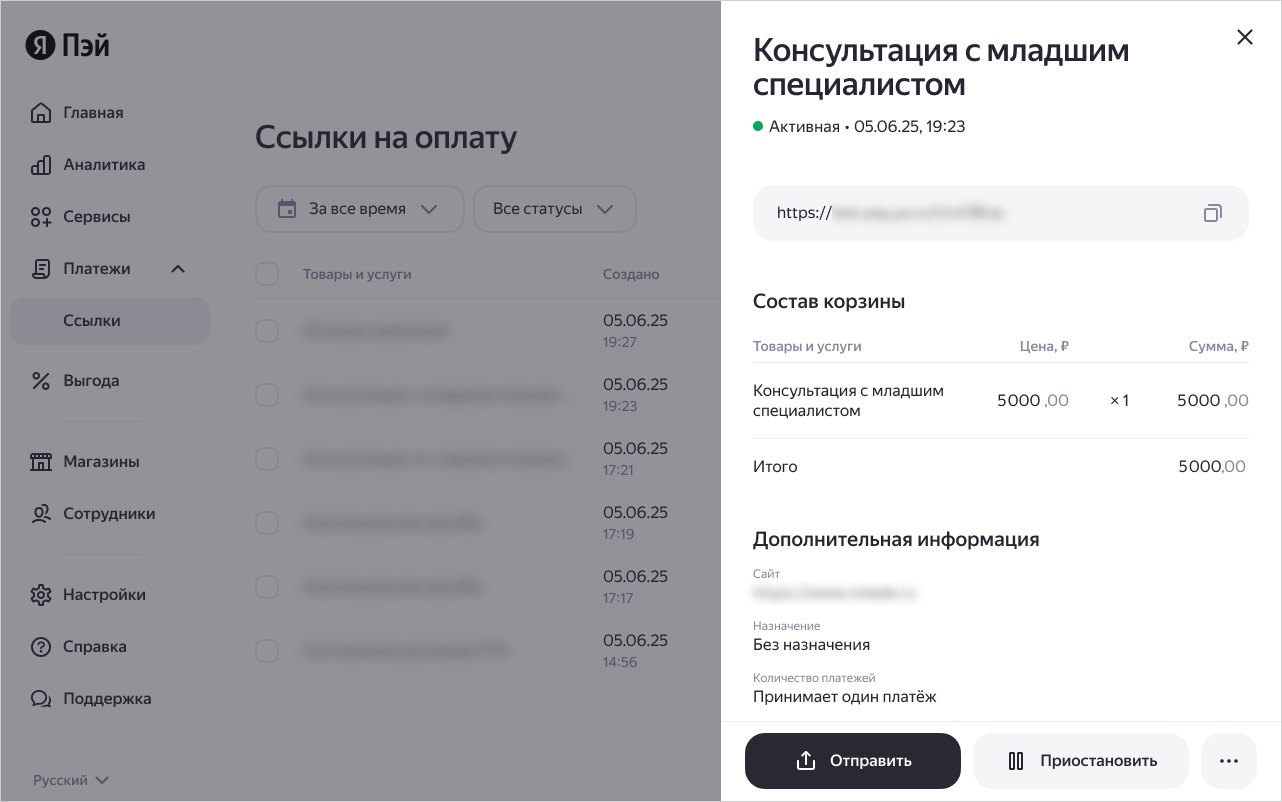 Яндекс Пэй для бизнеса ПО