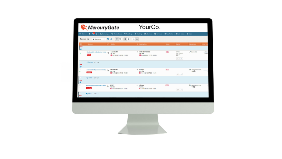 MercuryGate TMS характеристики