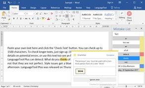 LanguageTool характеристики