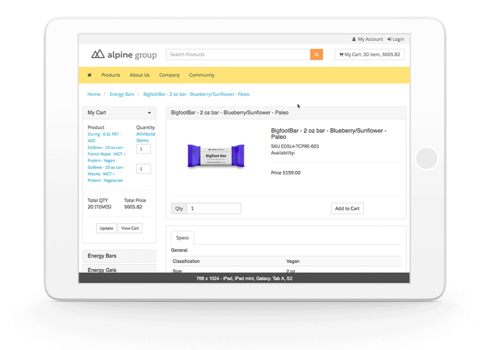 Salesforce B2B Commerce характеристики