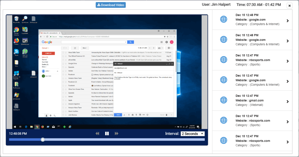 InterGuard Employee Monitoring сравнение