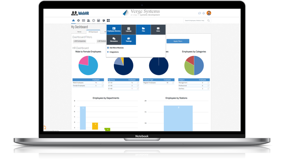 WebHR характеристики