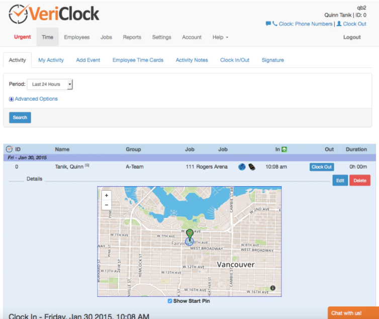 VeriClock характеристики