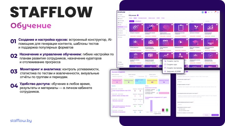 Stafflow ПО