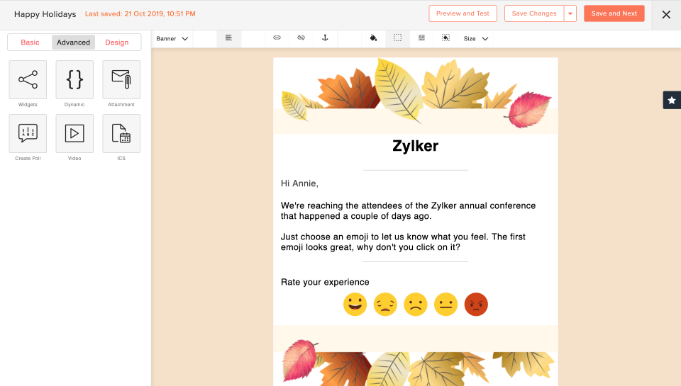 Zoho Campaigns программа
