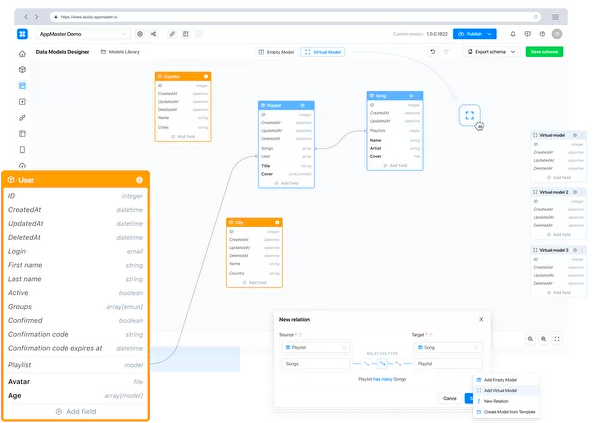 Appmaster характеристики