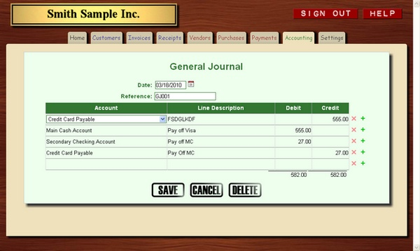 Accounting ASAP характеристики