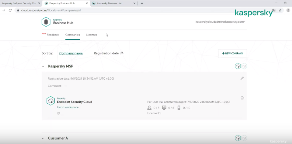 Kaspersky Endpoint Security ПО