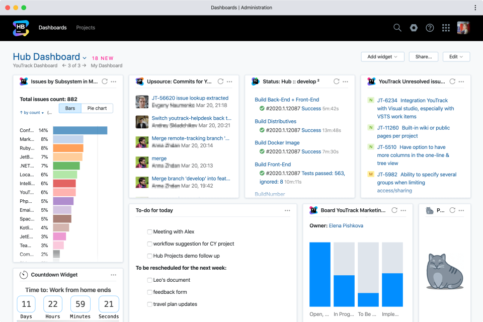 YouTrack подбор
