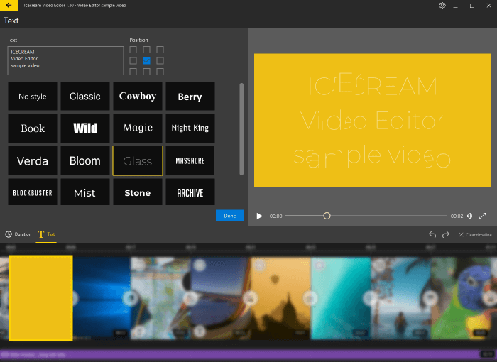 Icecream Video Editor программа