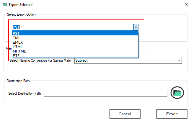 MailsSoftware Thunderbird to Outlook Converter ПО