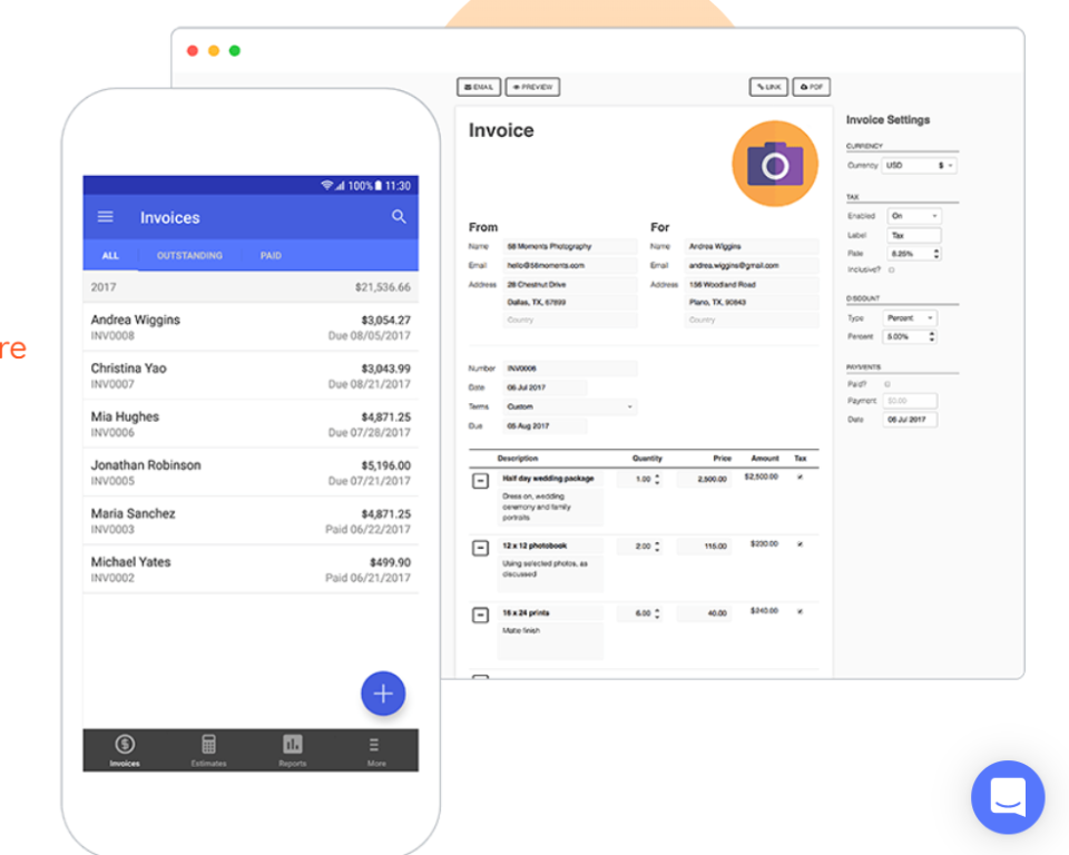 Invoice Simple подбор
