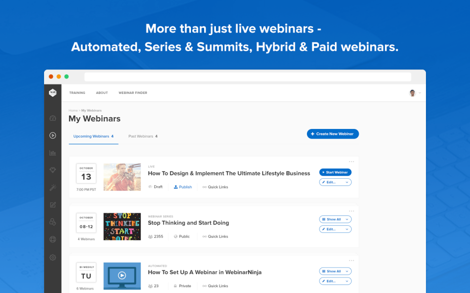 WebinarNinja сравнение