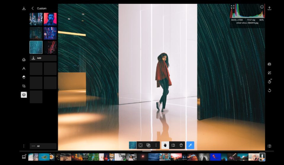 Polarr характеристики