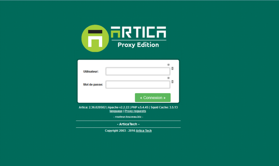 Artica Proxy отзывы