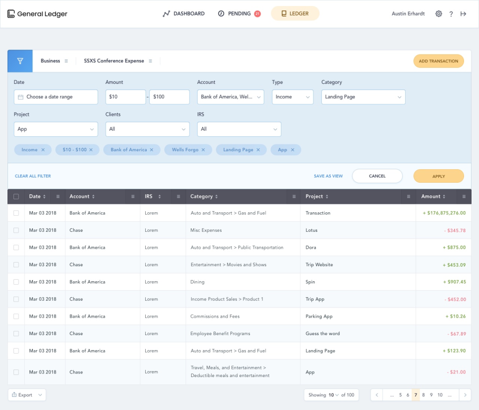 General Ledger