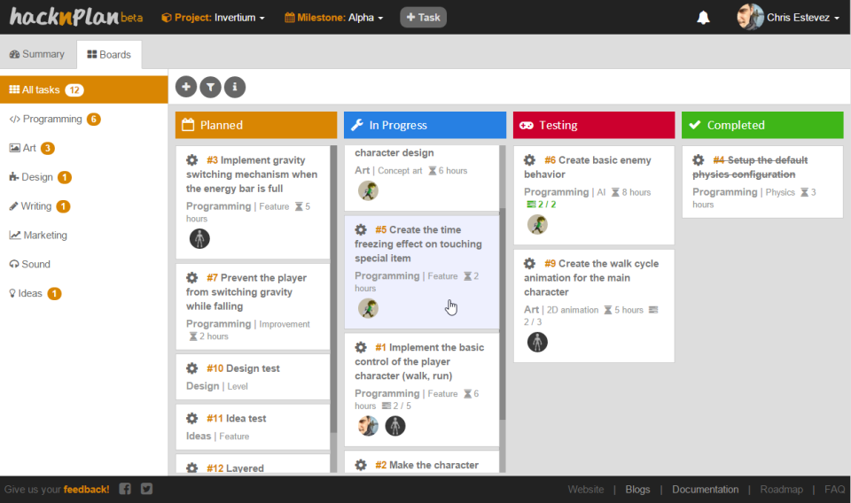 HacknPlan программа