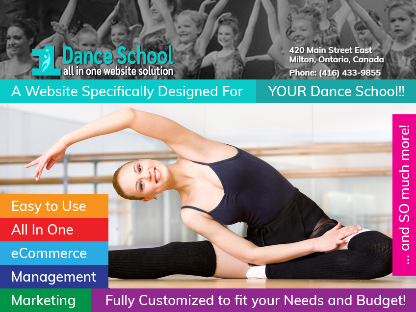 1 Dance School Website ПО