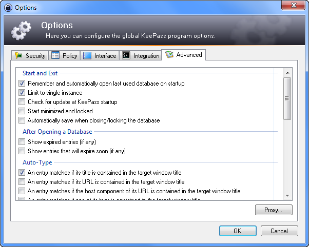 KeePass подбор