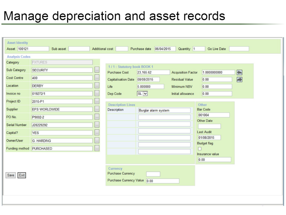 FMIS Asset Management ПО