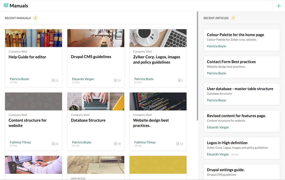 Zoho Connect ПО