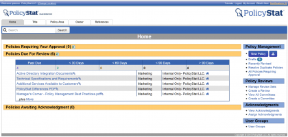Policy Manager Software
