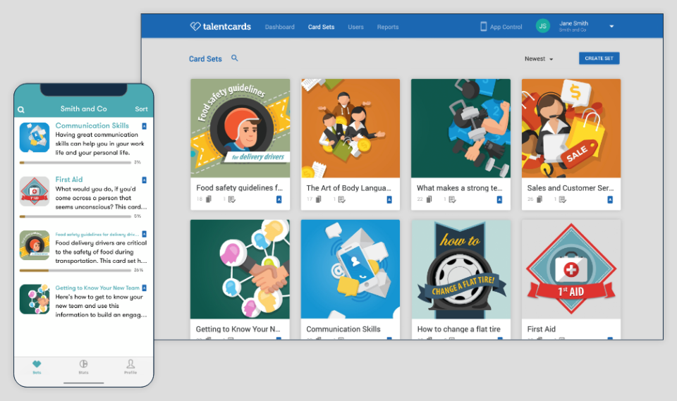 TalentCards подбор